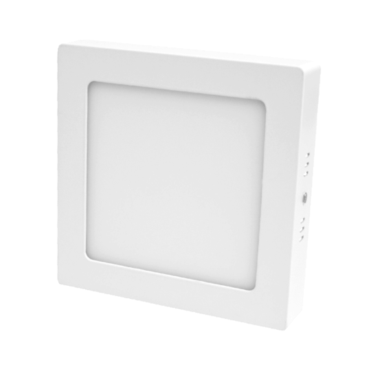 Painel LED Alumínio Quadrado de Sobrepor